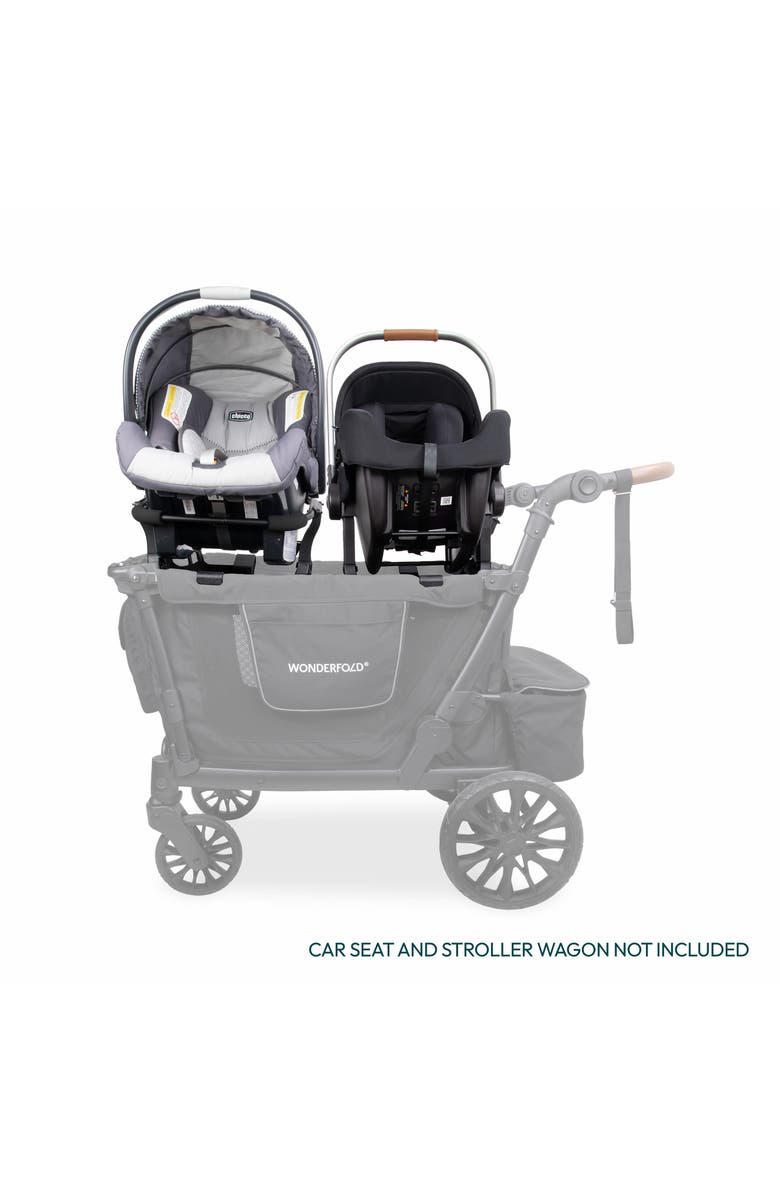 WonderFold L2 Car Seat Adapter, Alternate, color, Black