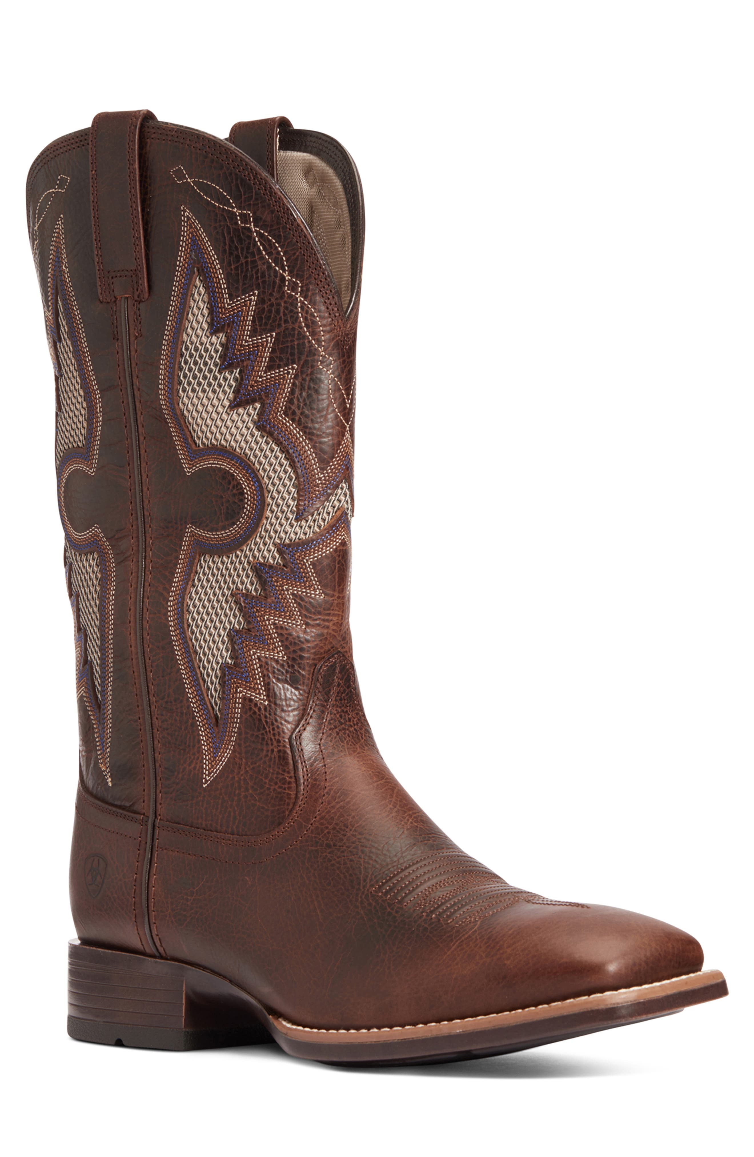 Ariat Solado VentTEK<sup>™</sup> Western Boot, Main, color, Dark Whiskey