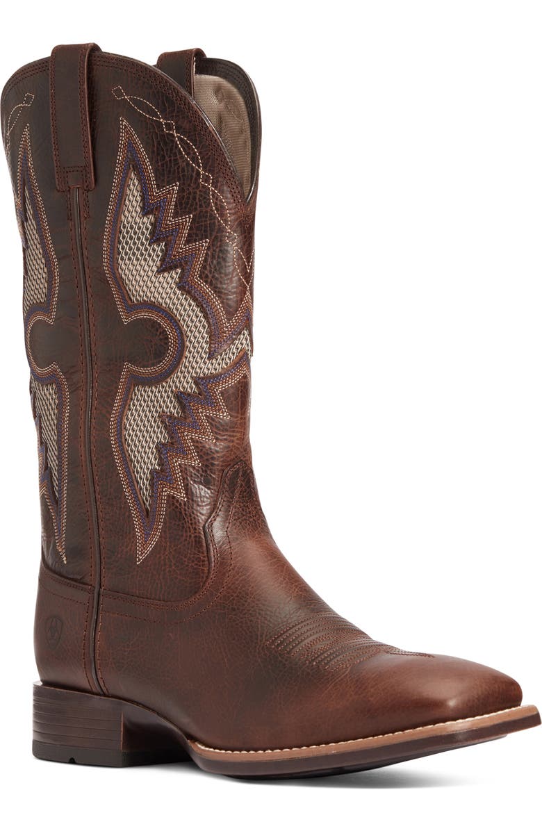 Ariat Solado VentTEK<sup>™</sup> Western Boot, Main, color, Dark Whiskey