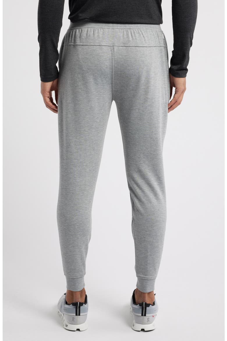 Brushed Fleece Joggers, Alternate, color, HEATHER GREY