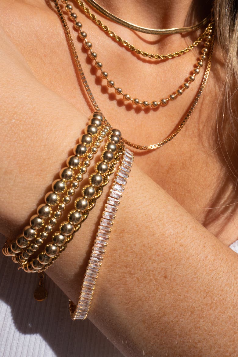 Bellini Bracelet, Alternate, color, Gold