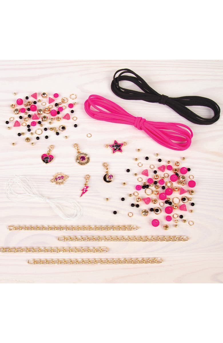 Juicy Couture 2 in 1 Crystal Bracelet Charms, Alternate, color, Multicolored