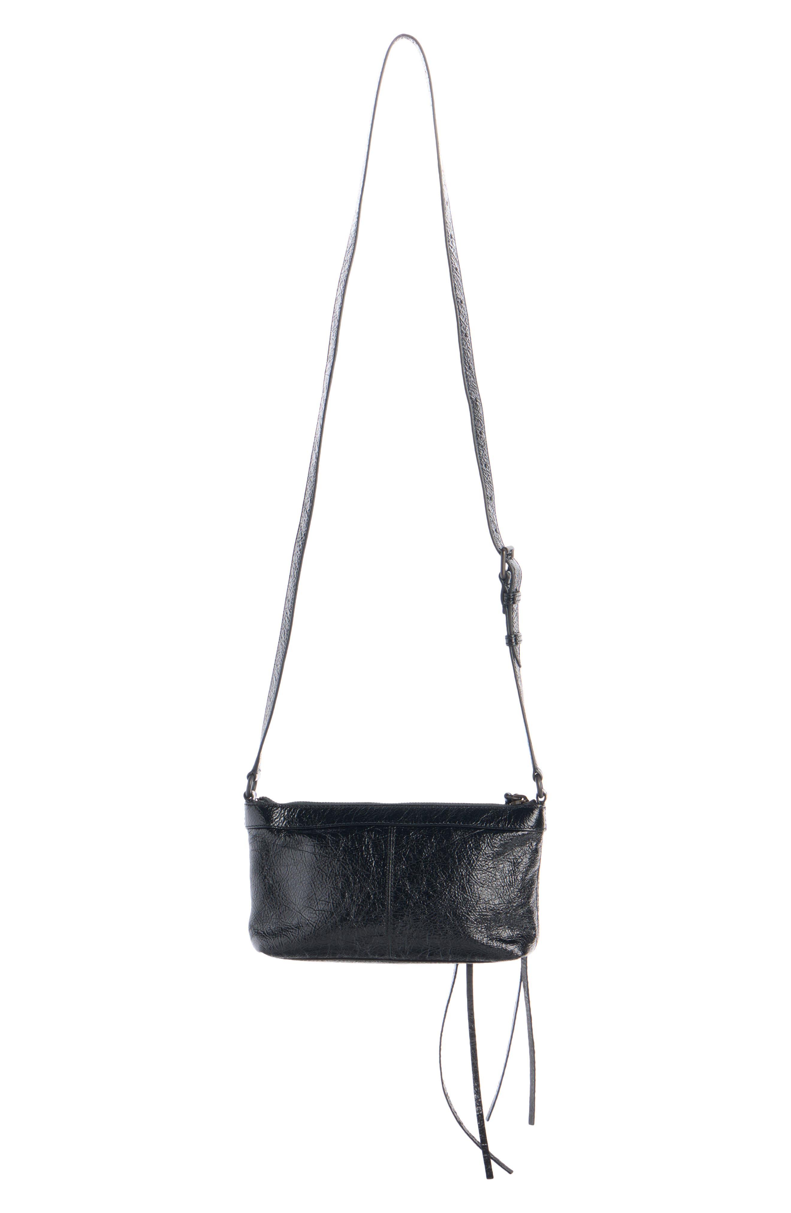 Le City Leather Phone Pouch, Alternate, color, 1000 BLACK