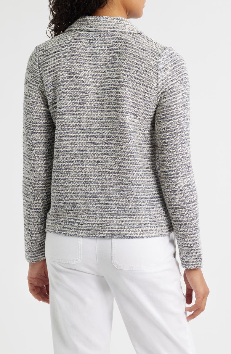 NIC+ZOE Rope Shimmer Polo Top, Alternate, color, Neutral Mix