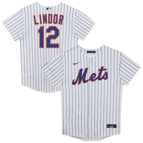 Preschool Nike Francisco Lindor White New York Mets Home Replica Player Jersey