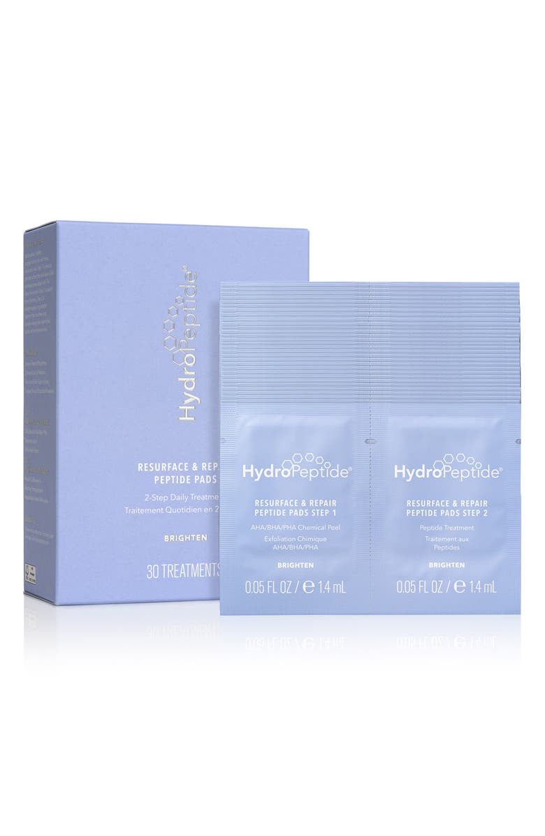 HydroPeptide Resurface & Repair Pads 2-Step Daily Treatment, Main, color, 