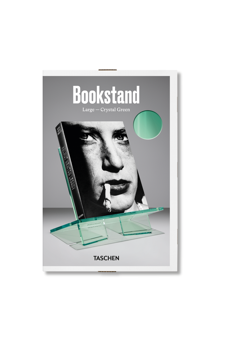 Taschen Bookstand. Large. Crystal Green, Main, color, Multicolor