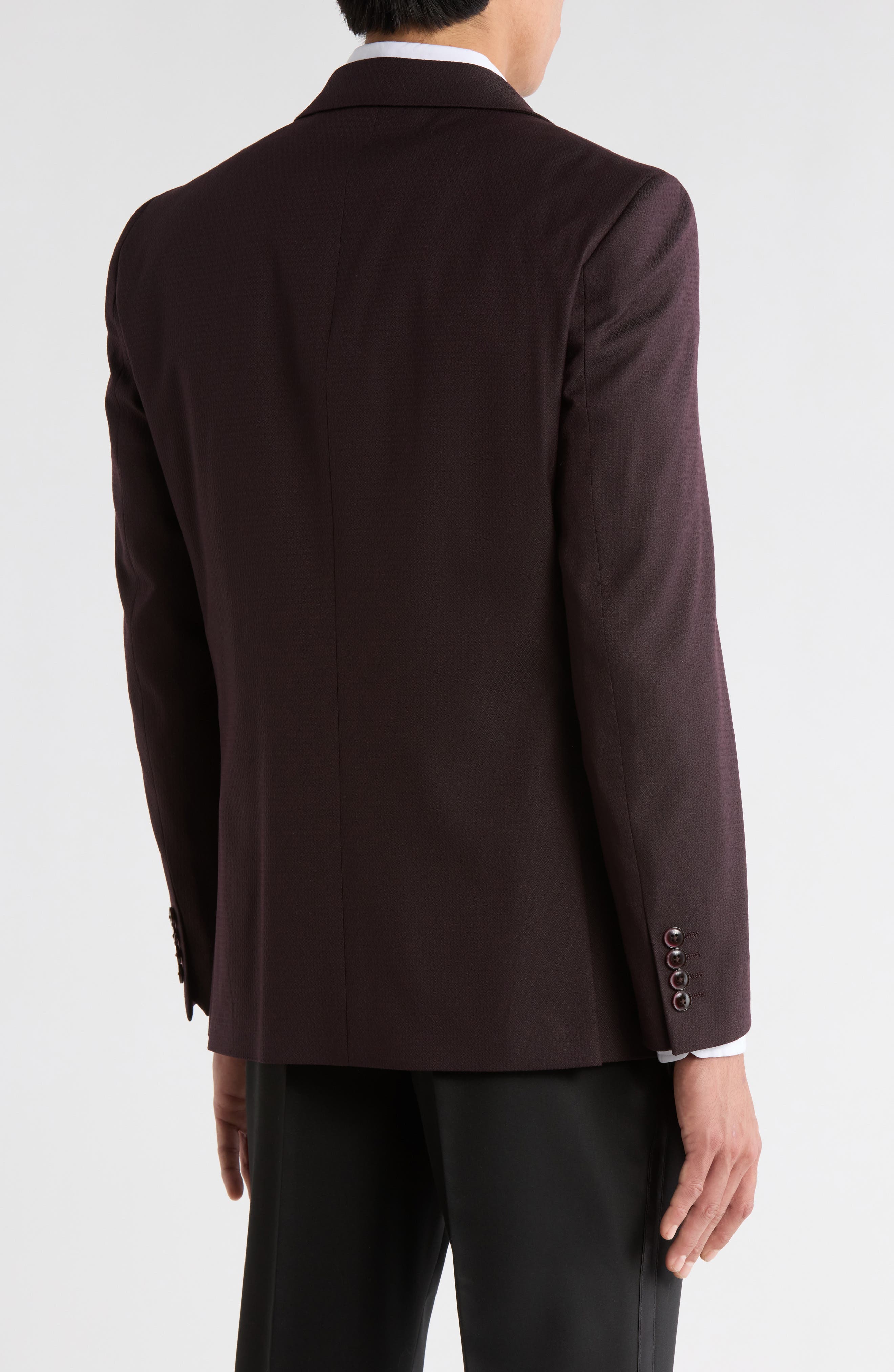 Satin Peak Lapel Dinner Jacket - image 2