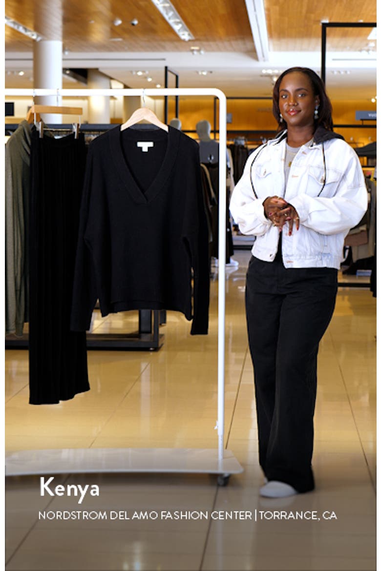 Oversize V-Neck Sweater (Women) | Nordstrom