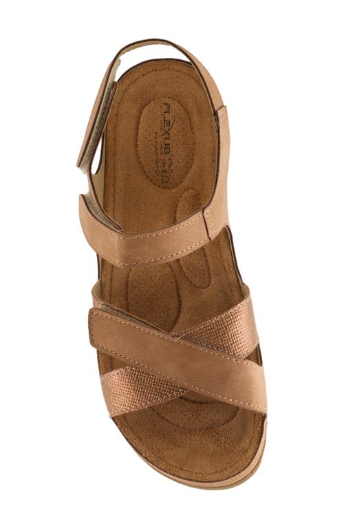Flexus By Spring Step Orwell Sandal In Bronze