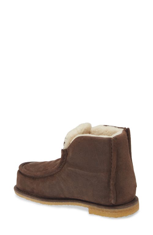 JW ANDERSON JW ANDERSON GENUINE SHEARLING LINED BOOTIE