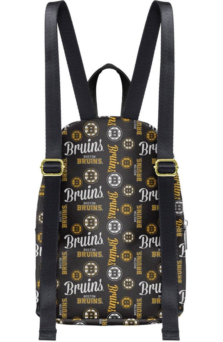 FOCO Youth FOCO Black Boston Bruins Repeat Brooklyn Mini Backpack, Alternate, color, Black