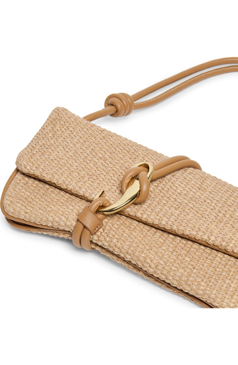 Dolce Vita Alice Raffia Shoulder Bag, Alternate, color, Tan