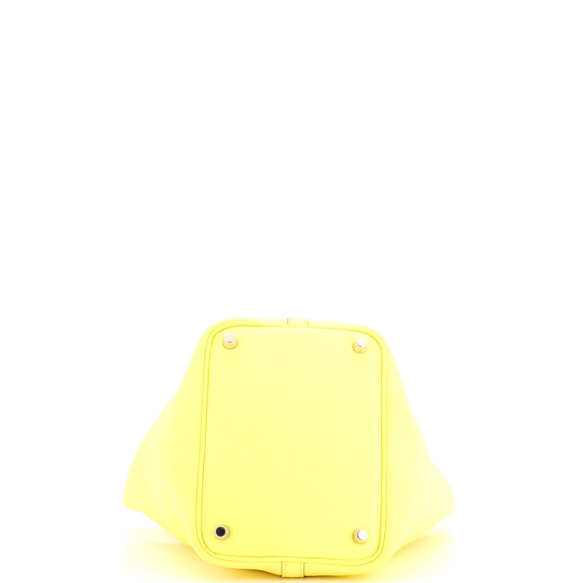 Eclat Picotin Lock Bag Clemence PM, Alternate, color, Yellow