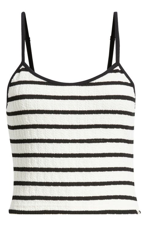 Bobby Stripe Cotton Blend Camisole