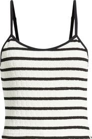 Rip Curl Bobby Stripe Cotton Blend Camisole