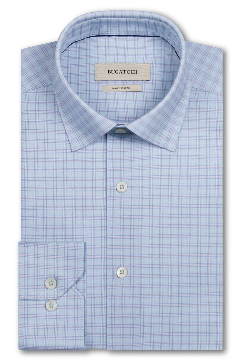 James OoohCotton® Graph Check Print Button-Up Shirt, Alternate, color, SEAFOAM