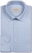 Bugatchi James OoohCotton® Graph Check Print Button-Up Shirt