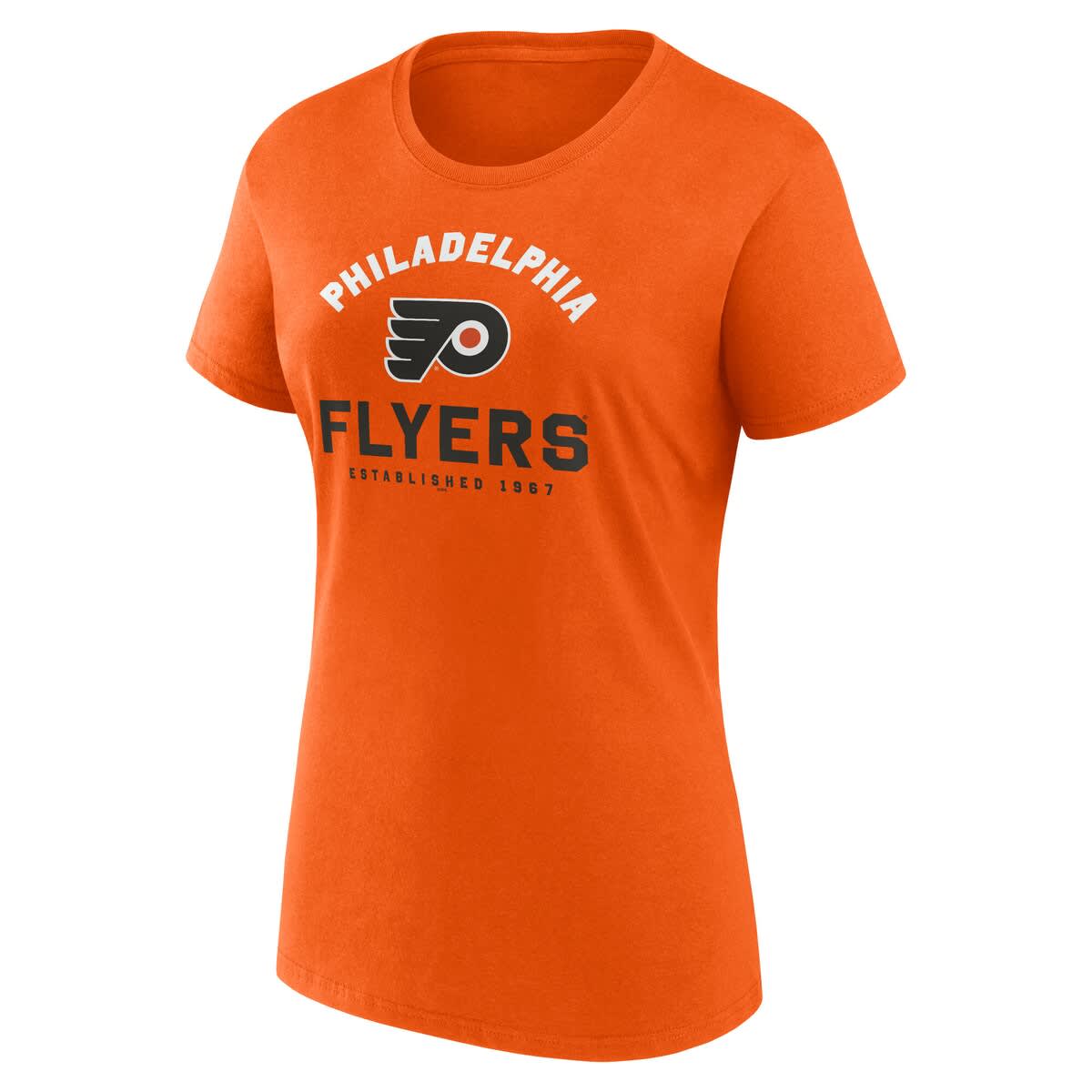 Women's Logo Athletic Orange Philadelphia Flyers Unrivaled T-Shirt - image 2