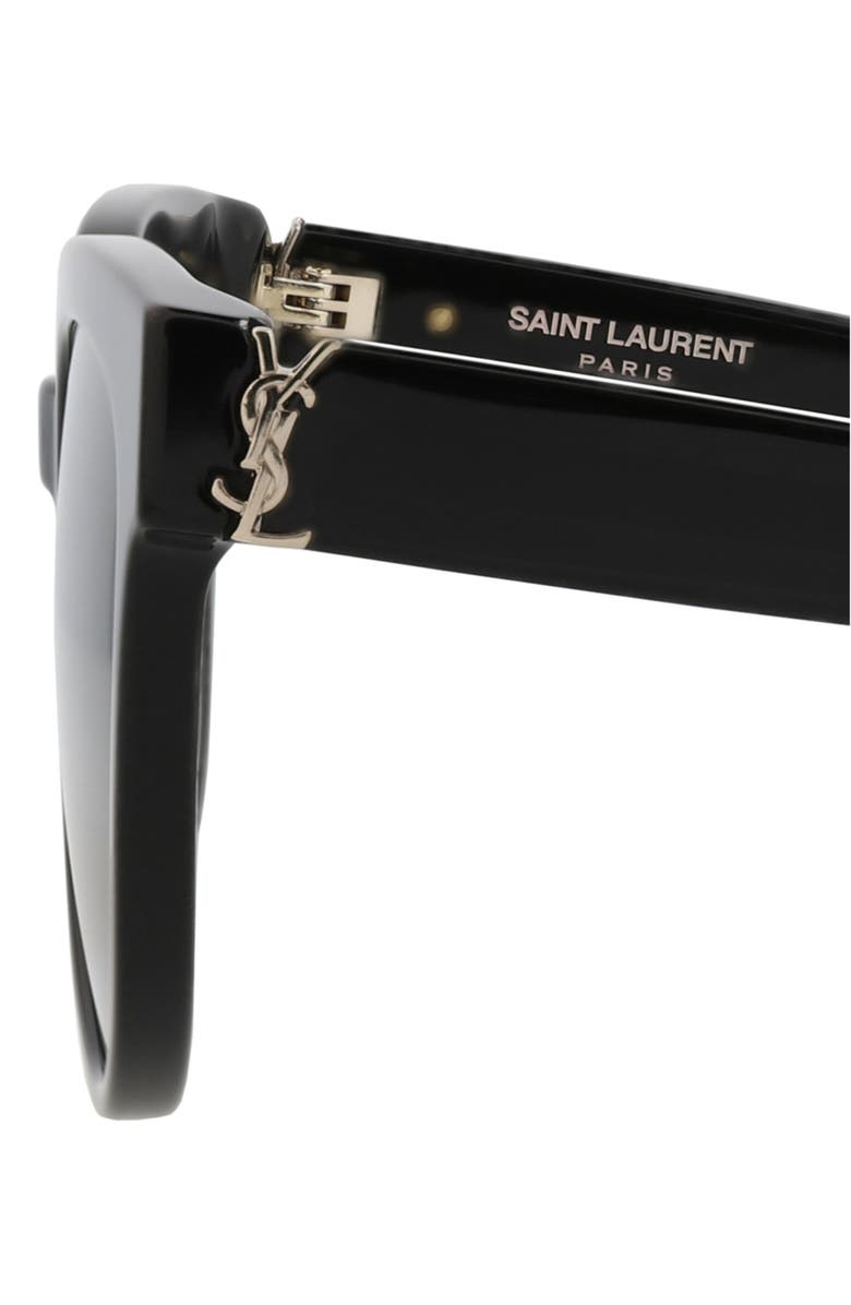 Saint Laurent 54mm Cat Eye Sunglasses, Alternate, color, 