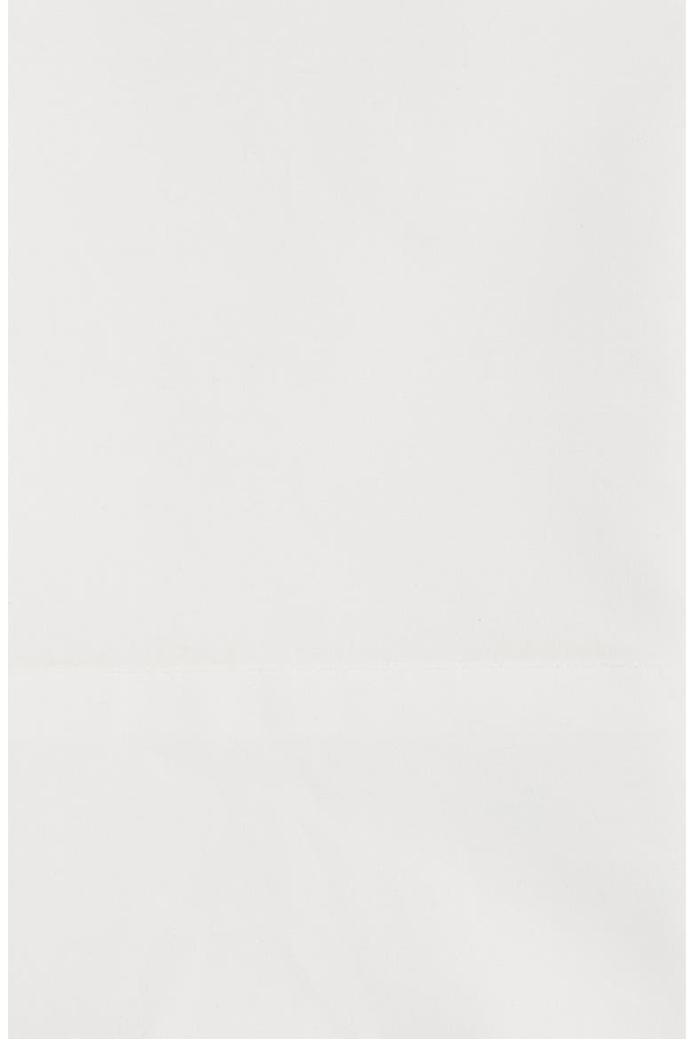 at Home Percale Pillowcases, Alternate, color, WHITE