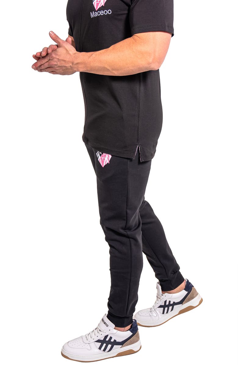 Maceoo Ascension 85 Cotton Blend Joggers, Alternate, color, Black