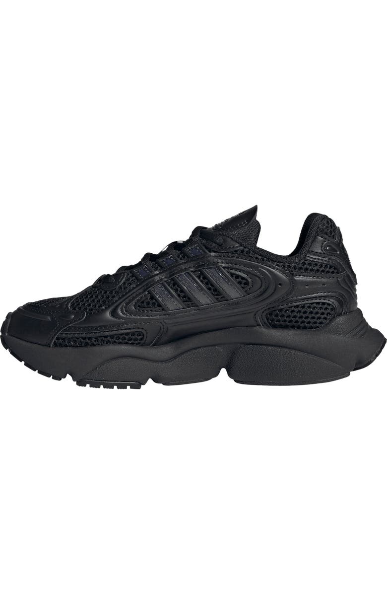 adidas Kids' Ozmillen Sneaker, Alternate, color, Black/ Black/ Black