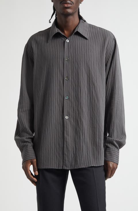 Beyond Stripe Button-Up Shirt