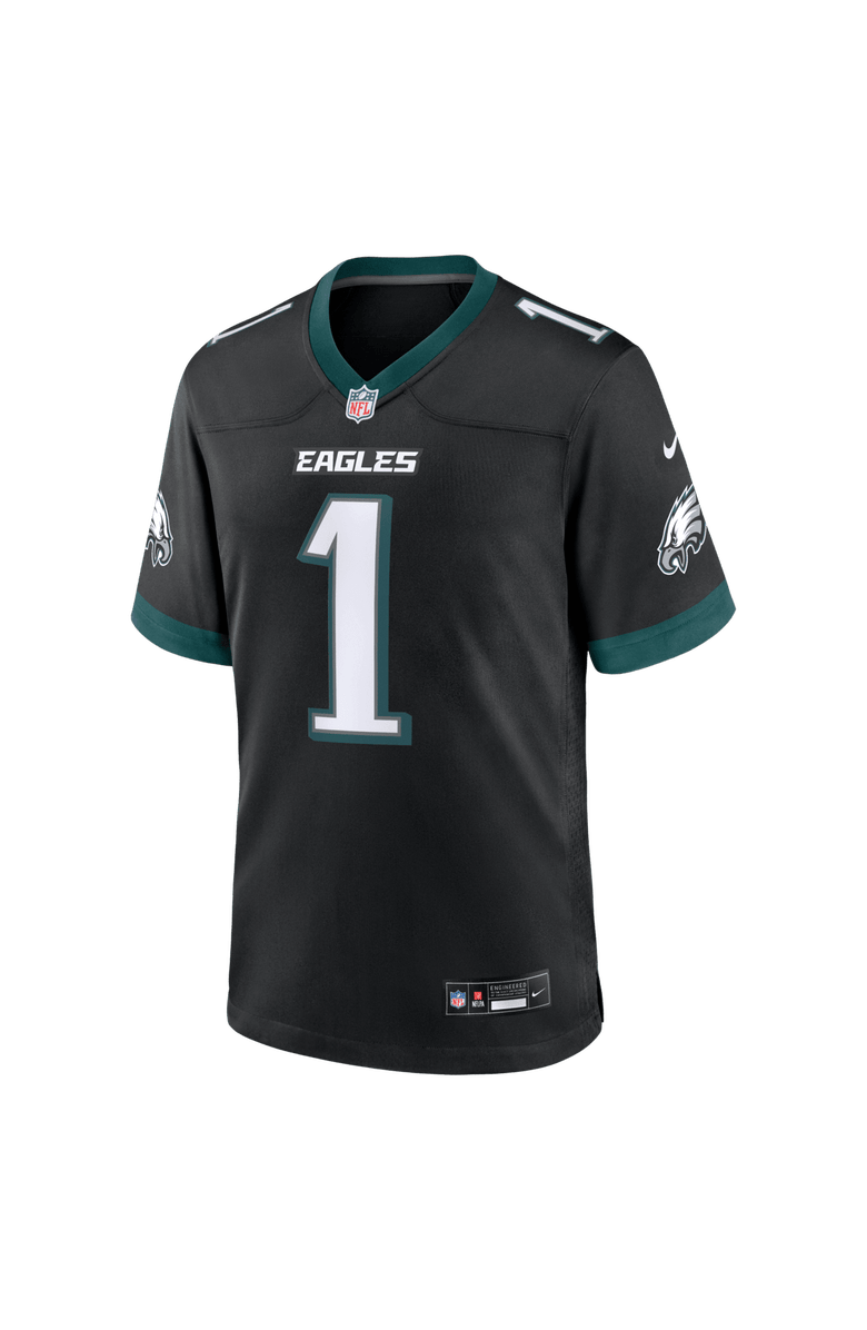 Nike Men's Nike Jalen Hurts  Black Philadelphia Eagles Alternate Game Jersey, Alternate, color, Black
