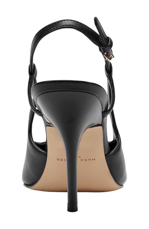 Marc Fisher Ltd Torry Slingback Pointed Toe Pump In Black
