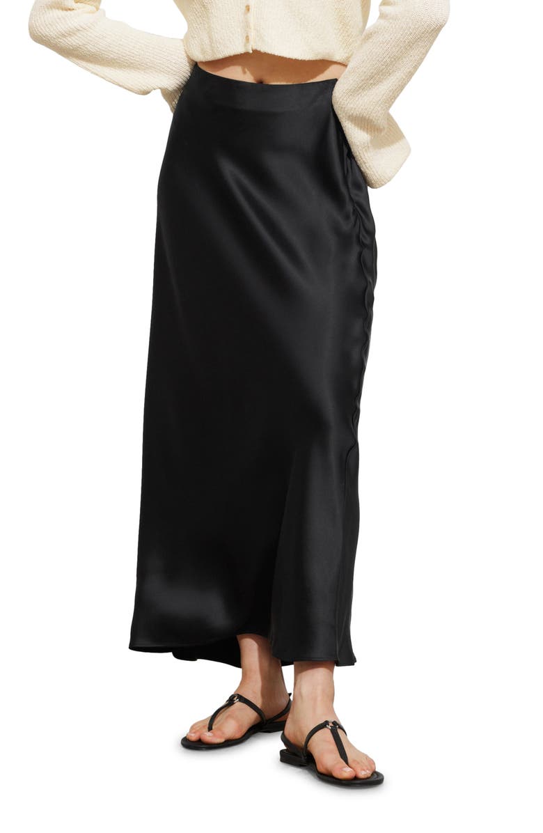 & Other Stories Satin Maxi Skirt, Main, color, 