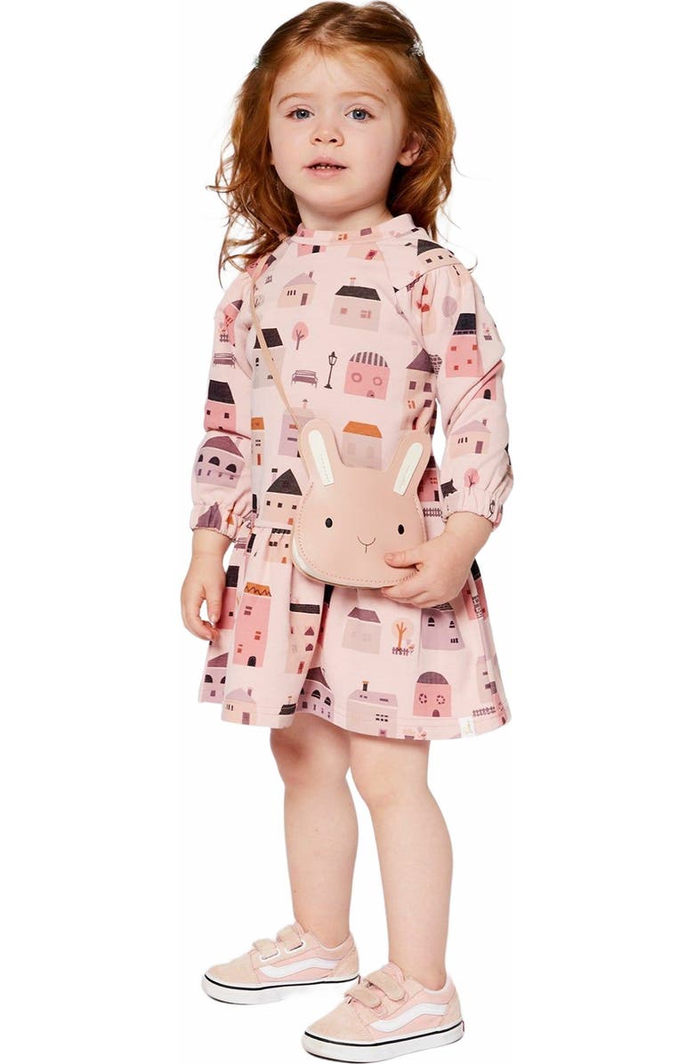 Deux par Deux Girl's Rabbit Crossbody Bag Soft Pink, Alternate, color,