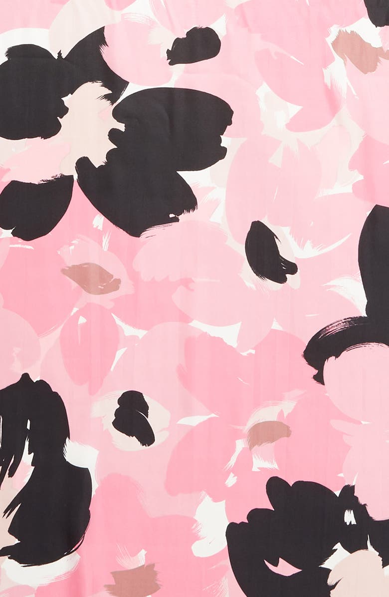 Kate Spade New York brush bloom silk scarf, Alternate, color, 