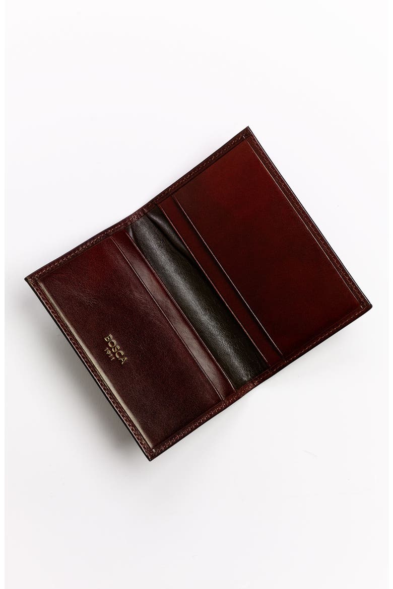 Calling Card Case, Alternate, color, DARK BROWN