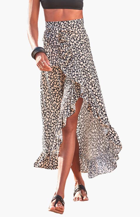 Women's Convertible Wrap Maxi Skirt