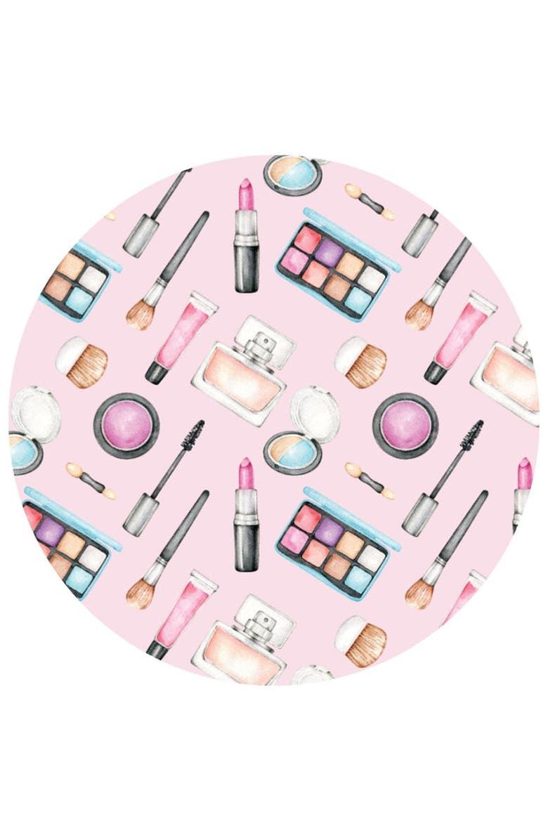 Lev Baby Makeup Print Twirl Dress, Alternate, color, Pink