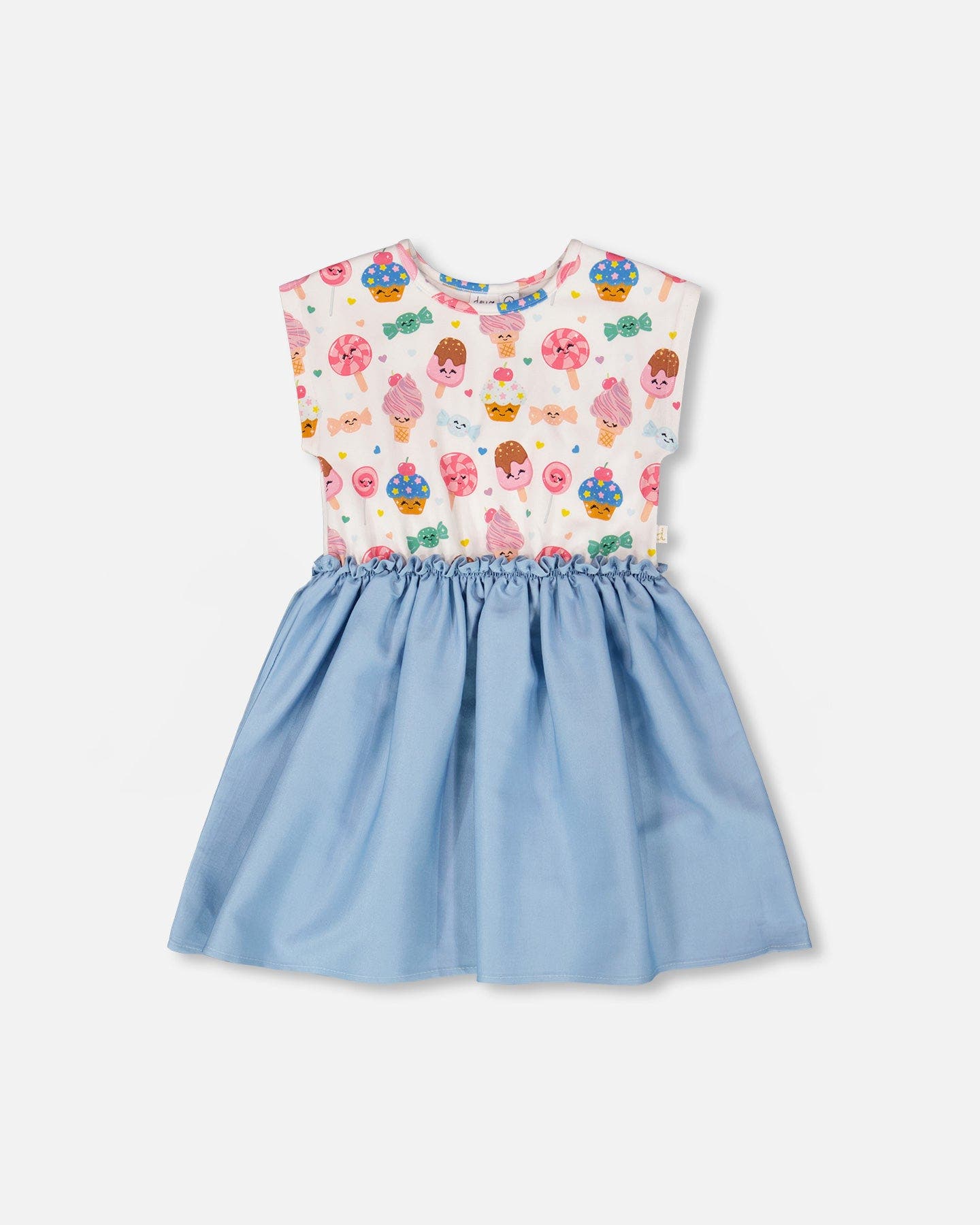 selected White Printed with Candies