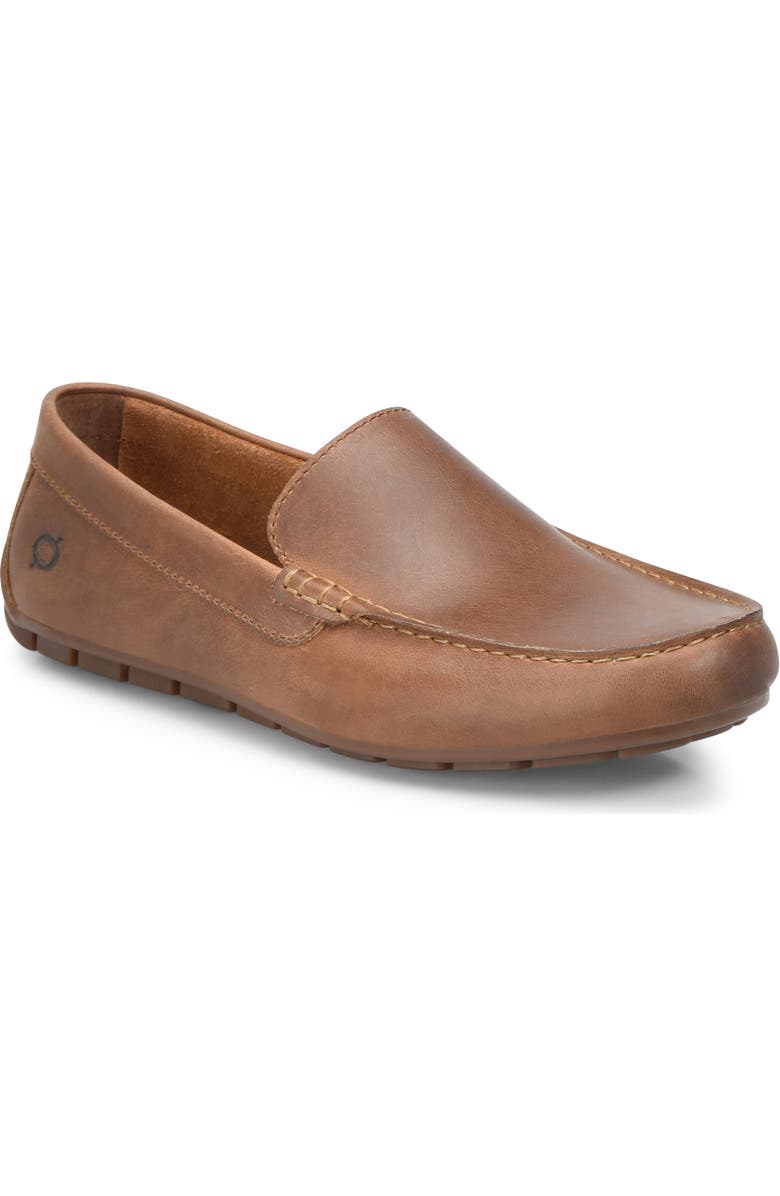 Børn Allan Moc Toe Driving Shoe, Main, color, Tan