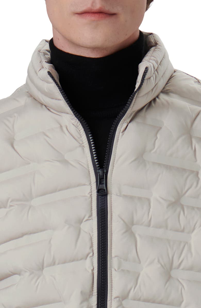 Bugatchi Quilted Water Resistant Vest, Alternate, color, 