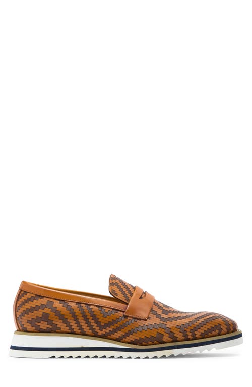 MAISON FORTE MAISON FORTE MARBELLA WOVEN PENNY LOAFER