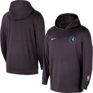 Nike Men's Nike  Black Minnesota Timberwolves Authentic Practice Yoga Restore Dri-Fit Pullover Hoodie