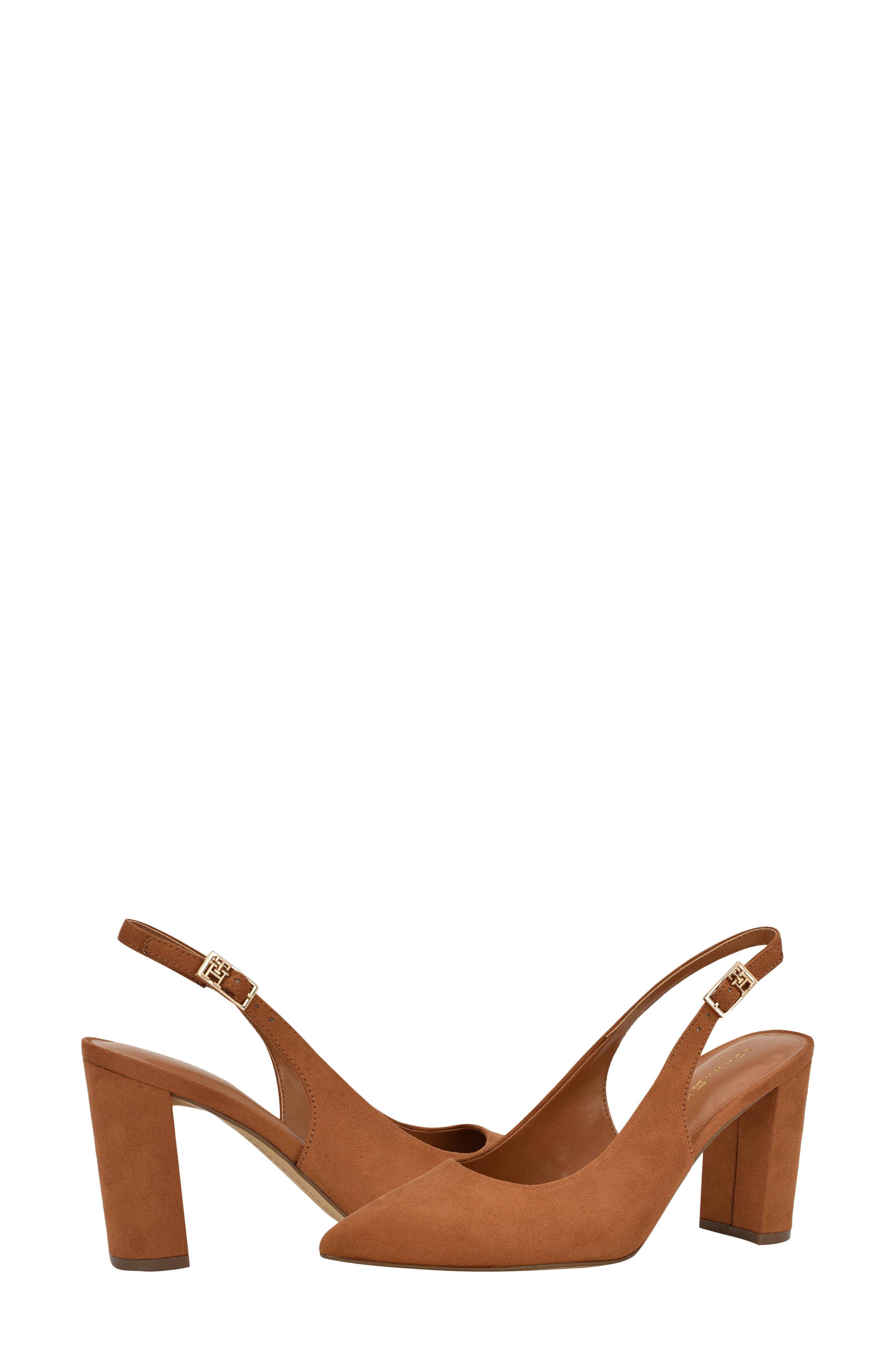 Azalee Block Heel Slingback Pump, Alternate, color, MEDIUM NATURAL