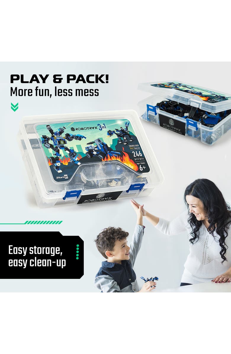 JitteryGit Robotryx-Blue-Snabglider, Alternate, color, Blue