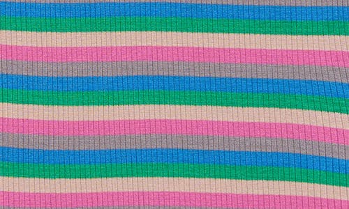 The New Kids' Piper Stripe Long Sleeve Top In Multi