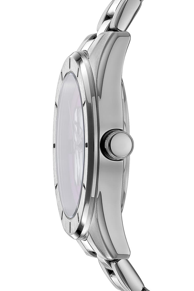 316L Bracelet Watch, Alternate, color, SILVER