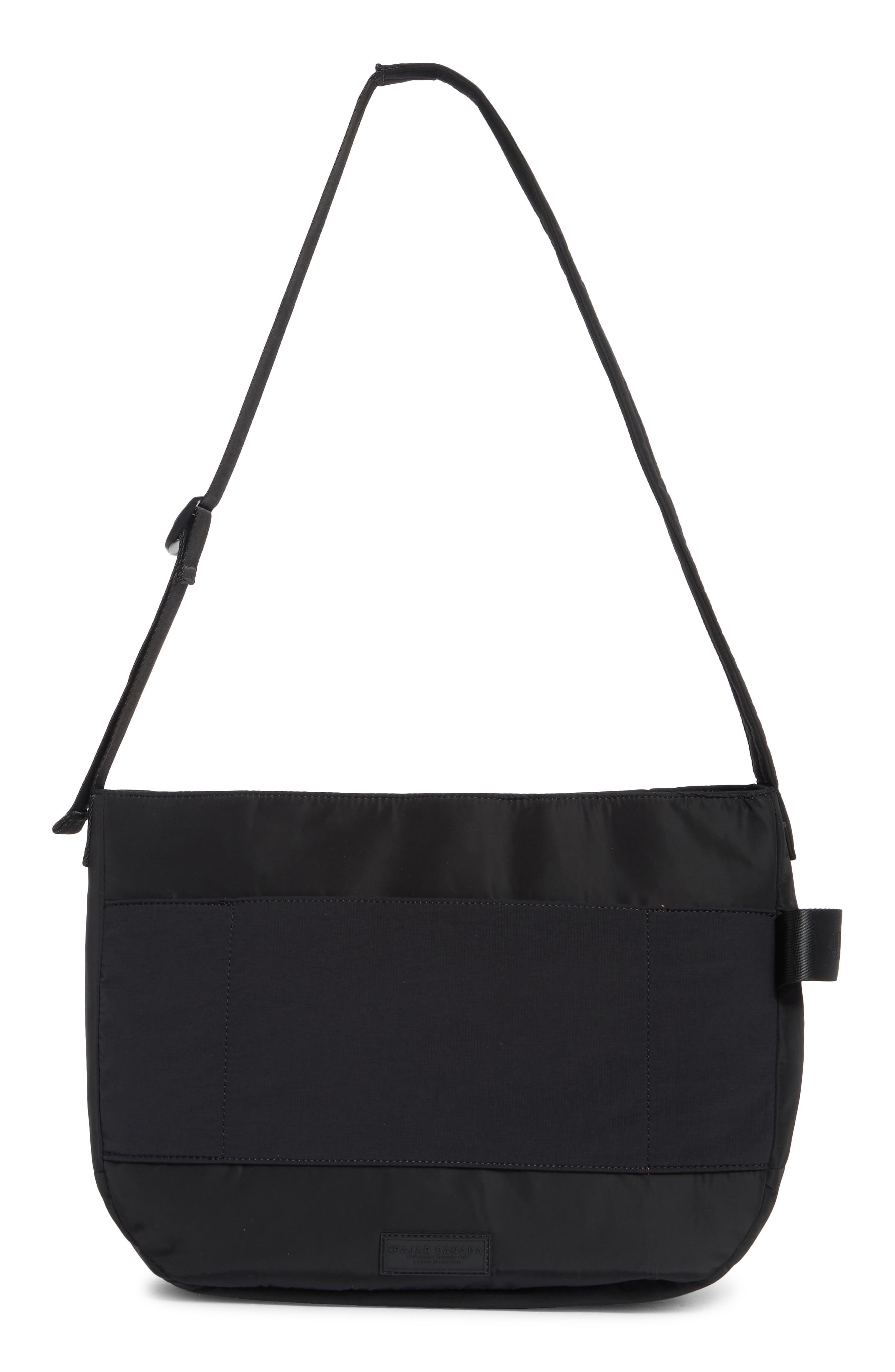 Pajar Harrow Shoulder Bag, Alternate, color, Black