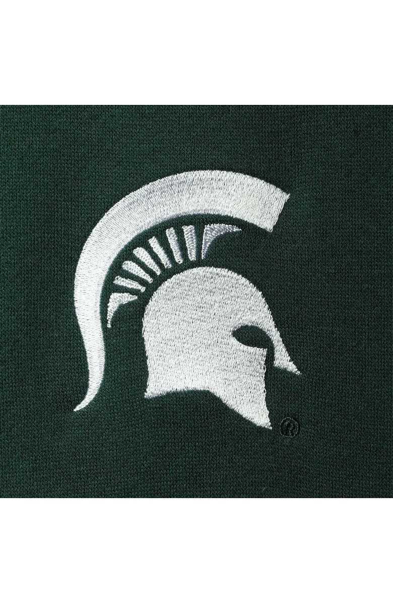 COLOSSEUM Men's Colosseum Green Michigan State Spartans Tortugas Logo Quarter-Zip Jacket, Alternate, color, Green
