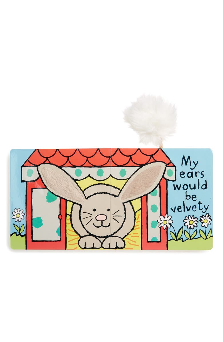 Jellycat 'If I Were A Bunny' Board Book, Alternate, color, Grey