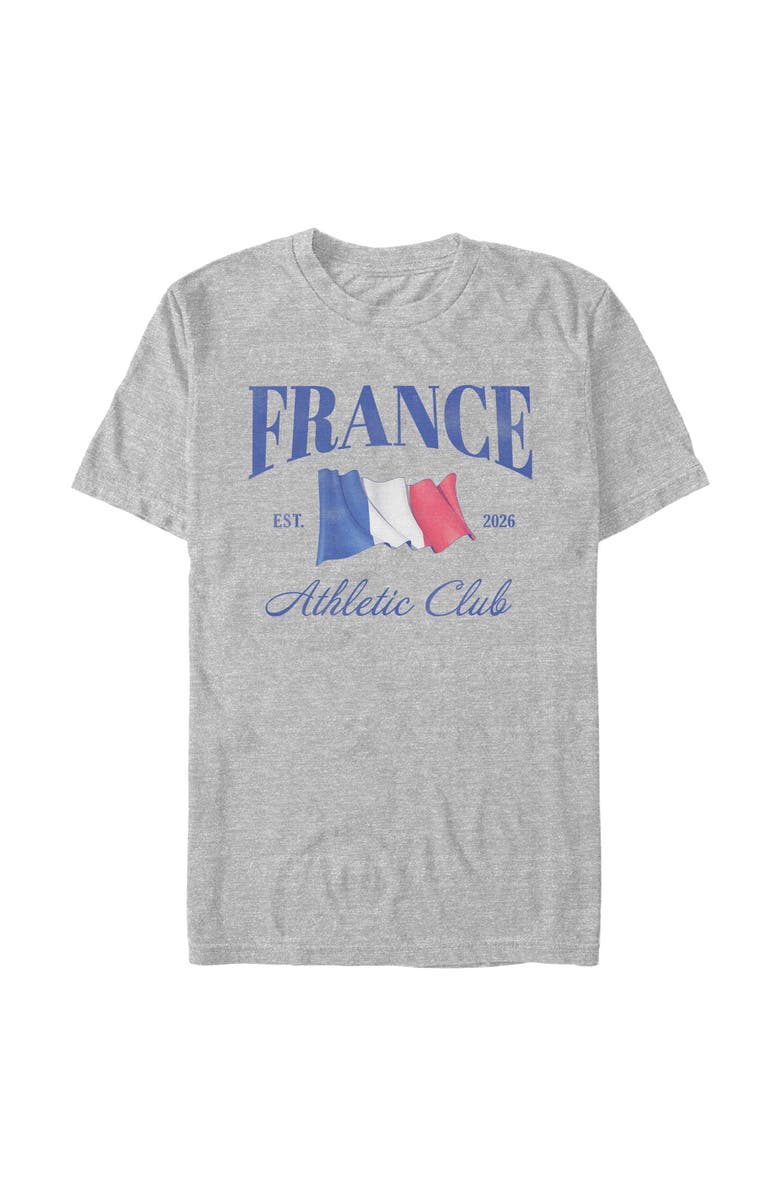 Lost Gods Men's Lost Gods France Athletic Club Est 2026 Graphic T-Shirt, Main, color, Athletic Heather