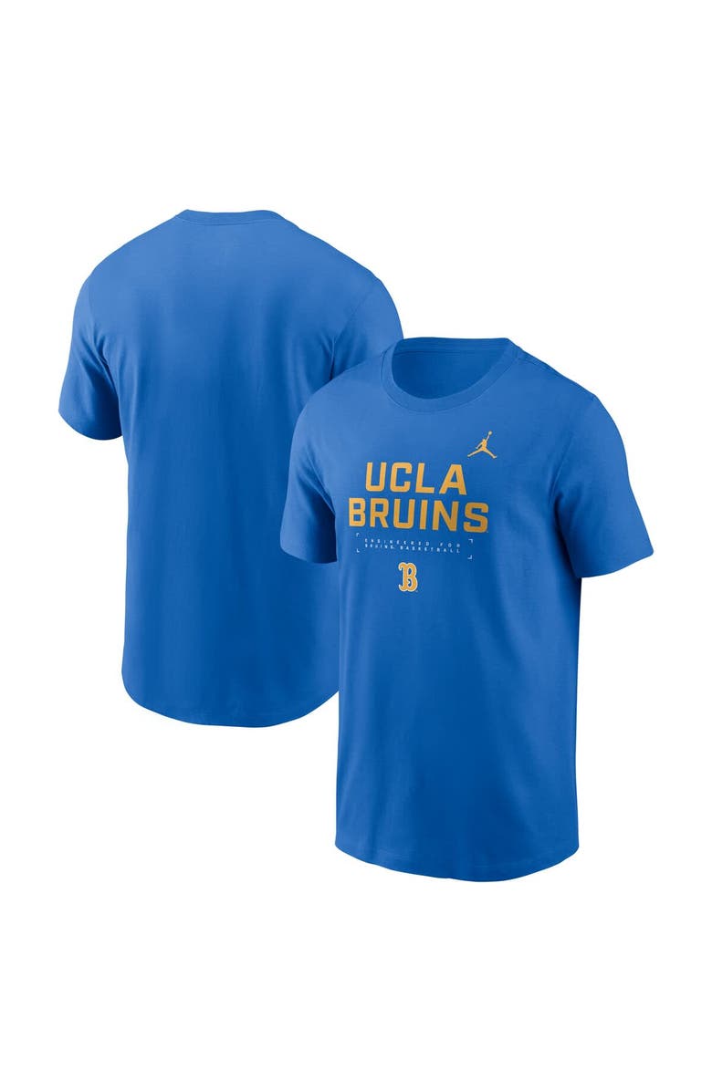 Jordan Brand Men's Jordan Brand Blue UCLA Bruins 2025 Courtside Basketball Performance T-Shirt, Main, color, Blue